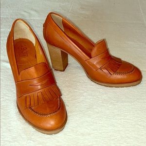 1937 Footwear Leather Pumps Heels Made in Italy